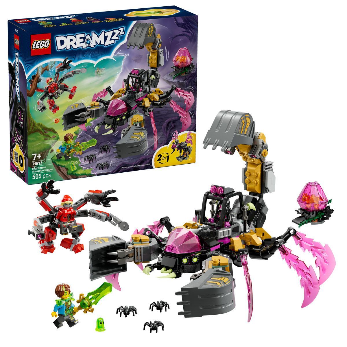 LEGO DREAMZZZ EXCAVATOR SCORPION DE COSMAR 71513