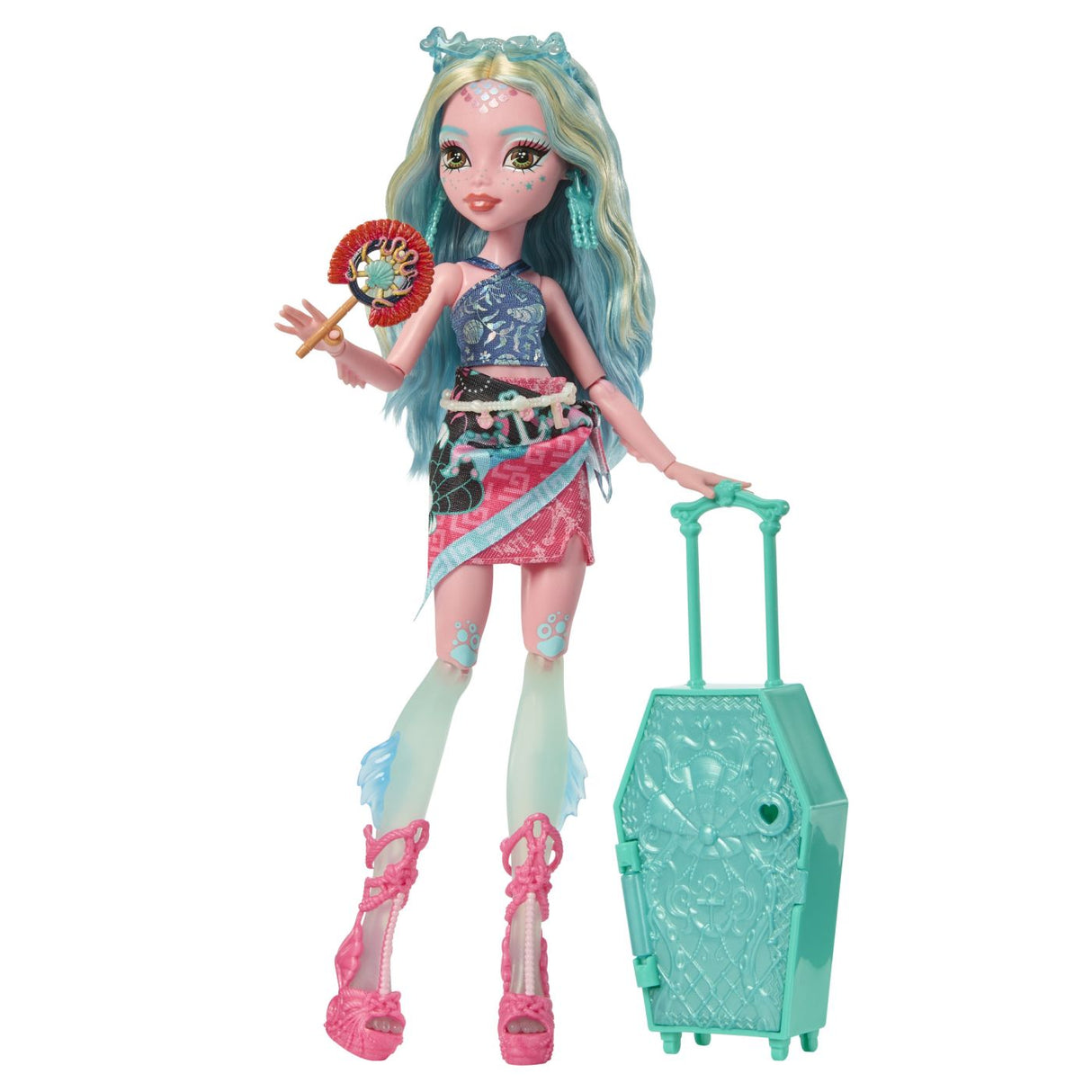 MONSTER HIGH SKULLTIMATE SECRET PAPUSA LAGOONA BLUE