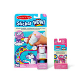 MELISSA AND DOUG STICKER WOW SET DE JOACA AUTOCOLANTE SI STAMPILA UNICORN