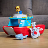 PATRULA CATELUSILOR SET PATRULA PE MARE FIGURINA SI VEHICUL MARITIM
