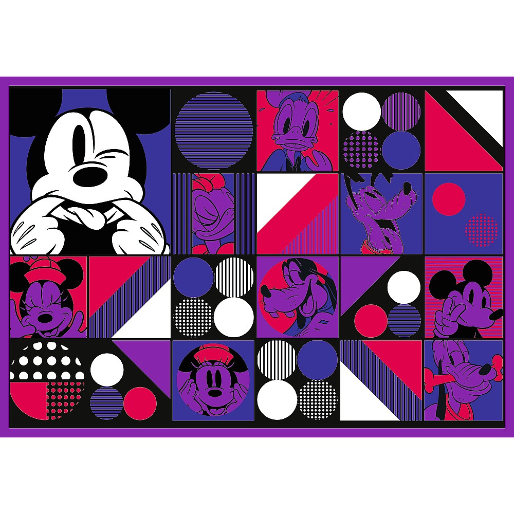 PUZZLE TREFL 4X250 DISNEY MICKEY MOUSE SI PRIETENII