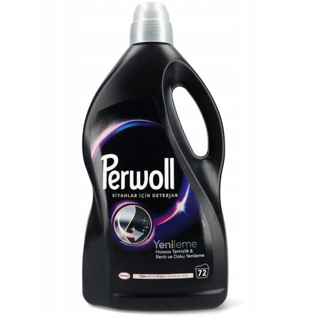 Detergent de rufe Perwoll Black Renew 3,96 l - Protejează intensitatea culorii