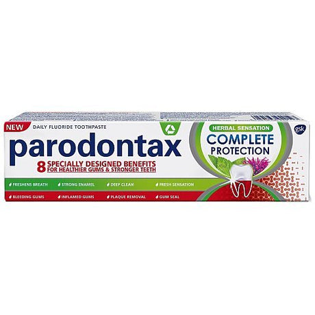 Pasta de dinți Parodontax Complete Protection Herbal 75ml - Protecție completă împotriva problemelor dentare