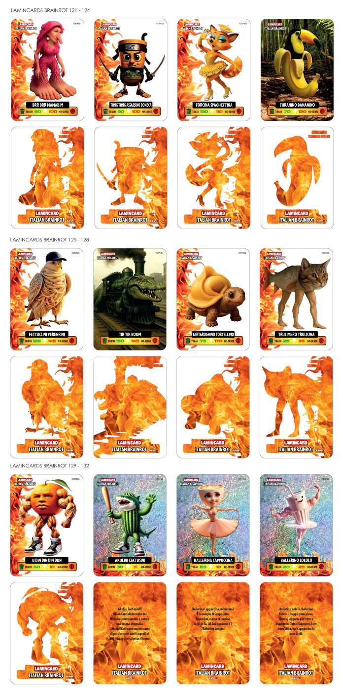 LAMINCARD ITALIAN BRAINROT