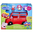 PEPPA PIG MASINA FAMILIEI PEPPA CU FIGURINE