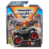 MONSTER JAM MASINUTA METALICA WOLF'S HEAD SCARA 1 LA 64