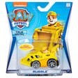 PATRULA CATELUSILOR  MACHETA  METALICA RUBBLE CU EXCAVATOR