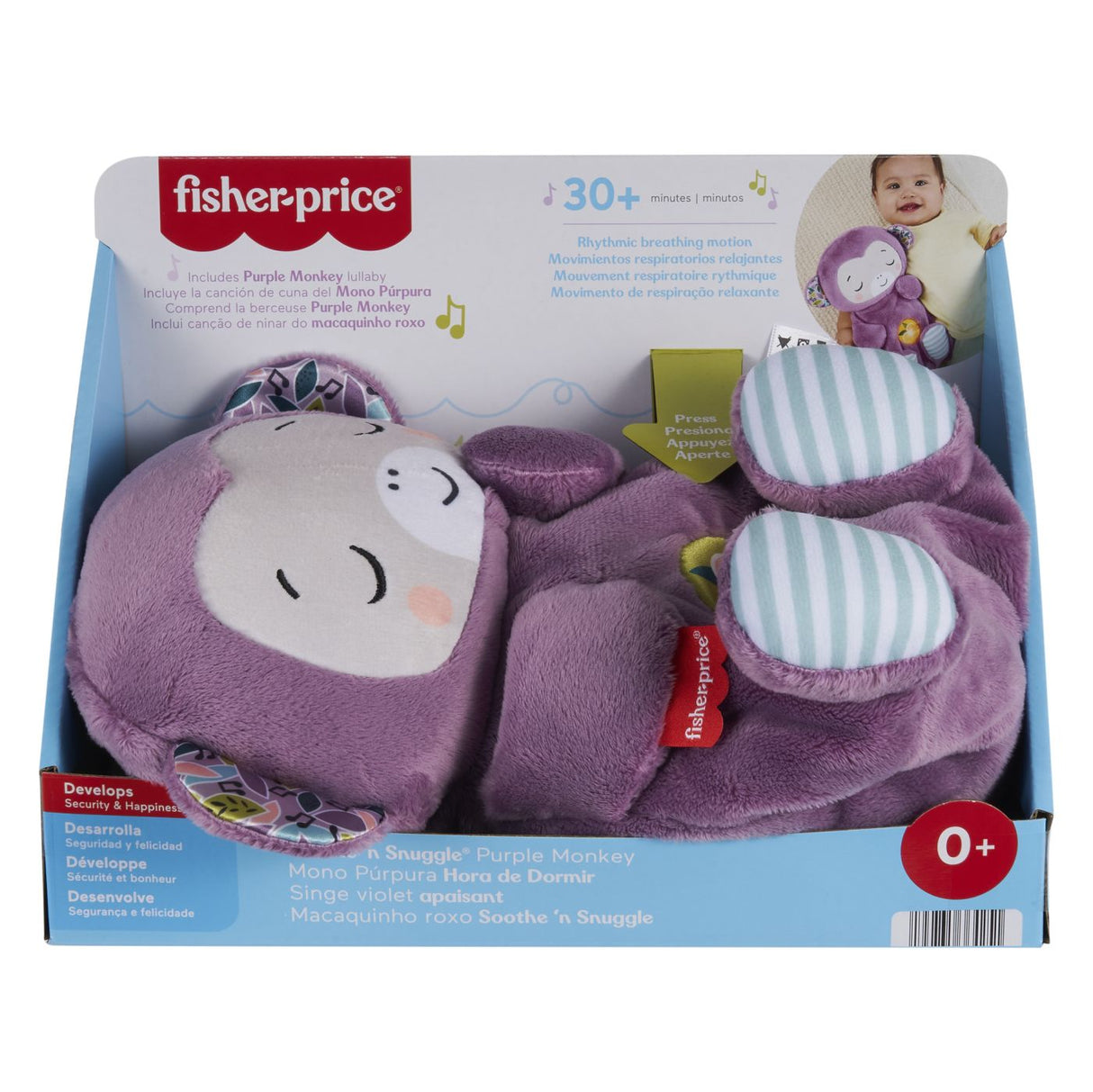FISHER PRICE MAIMUTICA INTERACTIVA BEBELUSI CU RESPIRATIE RITMICA