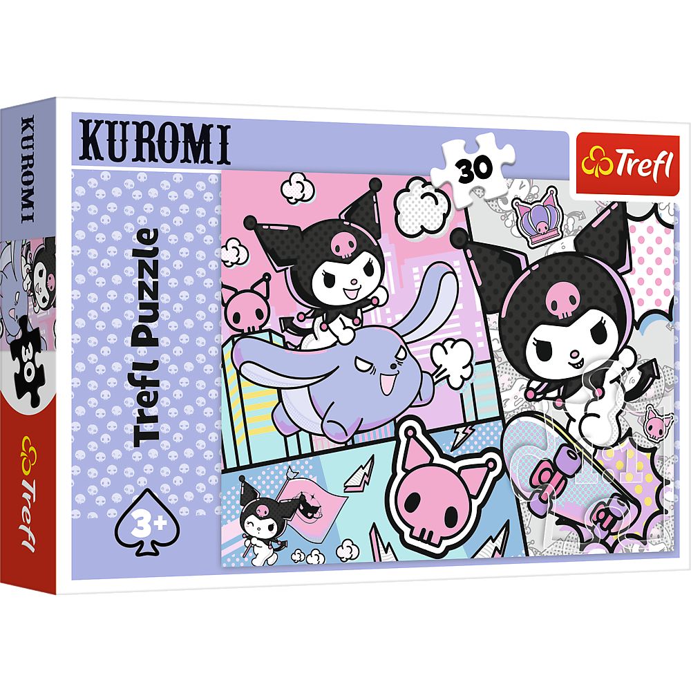 PUZZLE TREFL 30 DISTRACTIE CU KUROMI