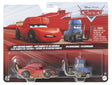 CARS3 SET 2 MASINUTE METALICE CAVE FULGER MCQUEEN SI PITSTOPOSAURUS