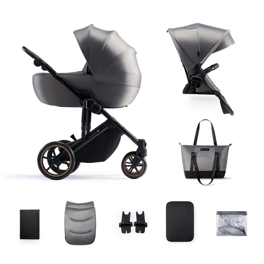 CARUCIOR 2IN1 KINDERKRAFT PRIME 2, SHADOW GREY