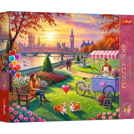 PUZZLE TREFL 500 PREMIUM PLUS LOVE STORY LONDRA ROMANTICA