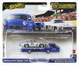 HOT WHEELS TRANSPORTATOR  MERCEDES-BENZ 55 BLAUES WUNDER CU MASINUTA MERCEDES-BENZ 300 SL SCARA 1:64
