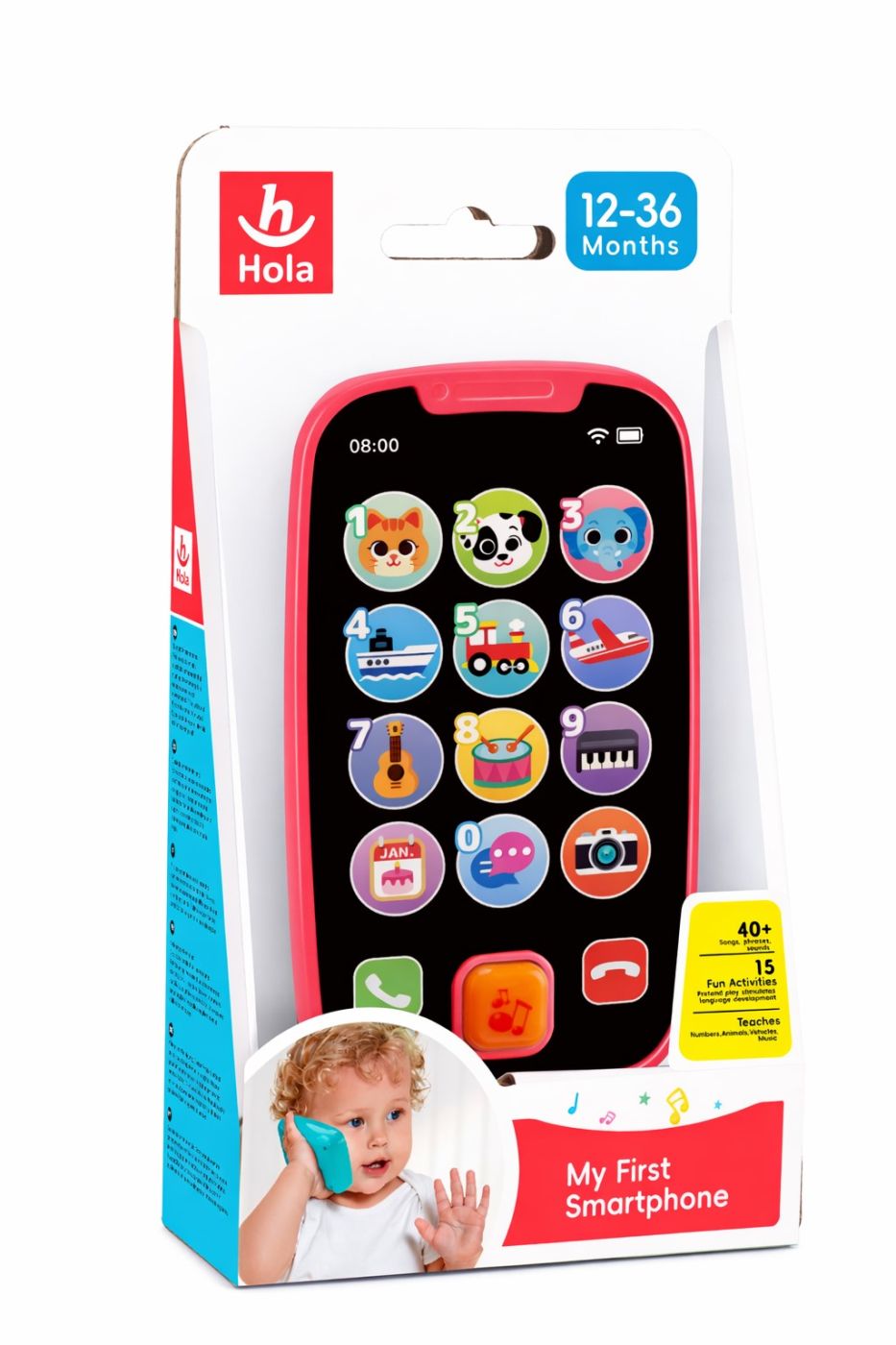 PRIMUL MEU TELEFON SMART ROZ CU MUZICA SI LUMINI