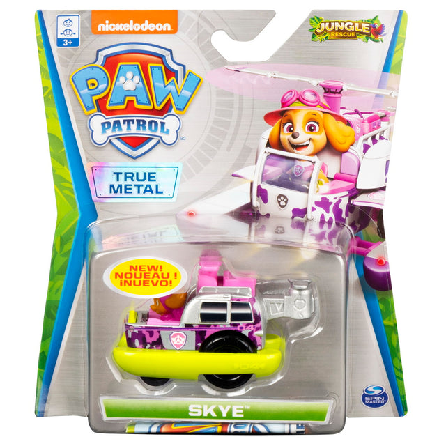 PATRULA CATELUSILOR MACHETA METALICA SKYE JUNGLE RESCUE