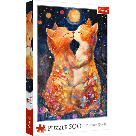 PUZZLE TREFL 500 SARUT IN LUMINA LUNII