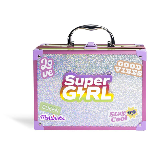 MARTINELIA SUPERGIRL TRUSA DE MACHIAJ CU OGLINDA LED