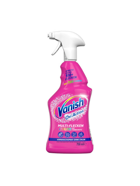 Vanish Oxi Action — Spray îndepărtare pete pentru ţesături colorate, 750 ml - vivimall.ro