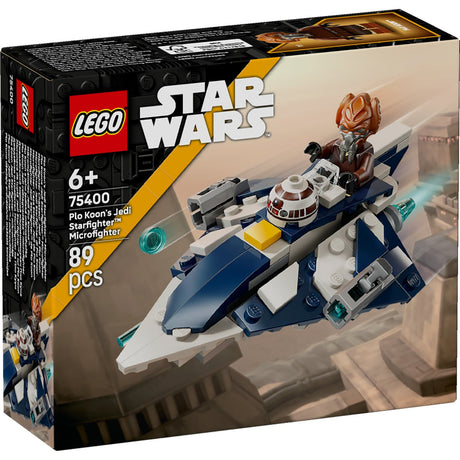 LEGO STAR WARS MICRONAVA DE LUPT JEDI STARFIGHTER A LUI PLO KOON 75400