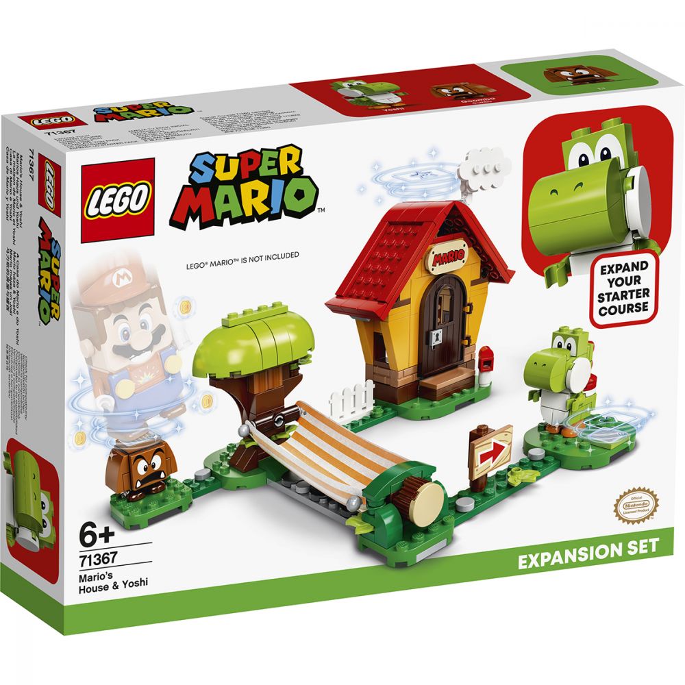 LEGO SUPER MARIO  SET DE EXTINDERE CASA LUI MARIO SI YOSHI 71367