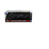 JADA DC JUSTICE LEAGUE SET FIGURINA BATMAN SI MASINUTA METALICA BATMOBILE SCARA 1 LA 32