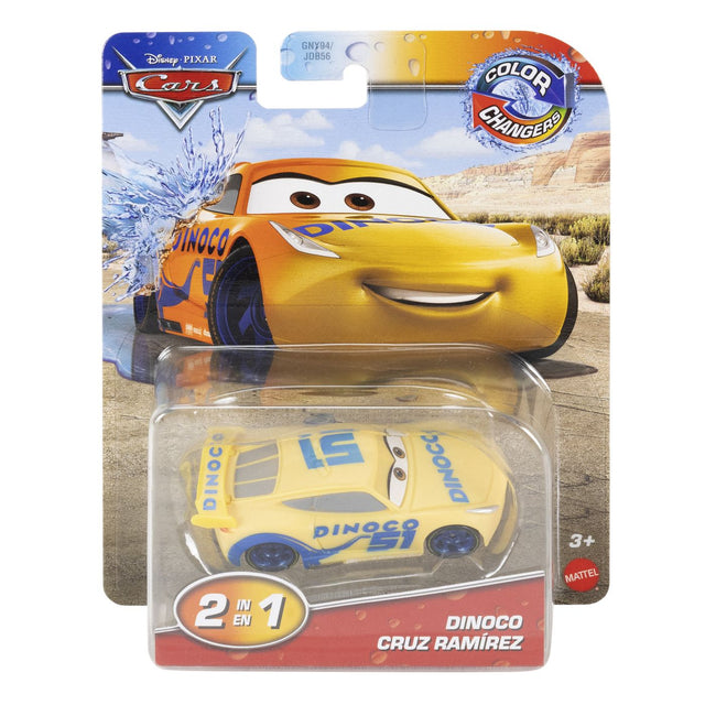 CARS MASINUTA DINOCO CRUZ RAMIREZ CU CULORI SCHIMBATOARE