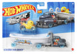 SET CAMION SI MASINA SPORT HOT WHEELS SCRUBBA DUB DRIVER