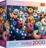 PUZZLE TREFL 2000 COLECTIA SUA GOGOSI COLORATE CU POSTER INCLUS