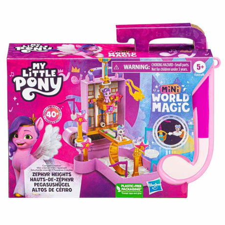 MY LITTLE PONY MINI WORLD MAGIC SET DE JOACA COMPACT CREATION ZEPHYR HEIGHTS