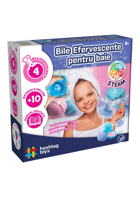 SET CREARE BILE EFERVESCENTE PENTRU BAIE