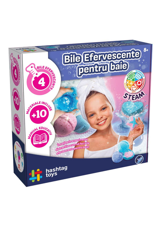 SET CREARE BILE EFERVESCENTE PENTRU BAIE