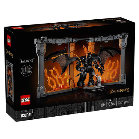 LEGO ICONS STAPANUL INELELOR DIORAMA PENTRU BIBLIOTECA CU UN BARLOG 10367