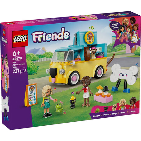 LEGO FRIENDS FURGONETA CU ACCESORII PENTRU ANIMALE DE COMPANIE 42678