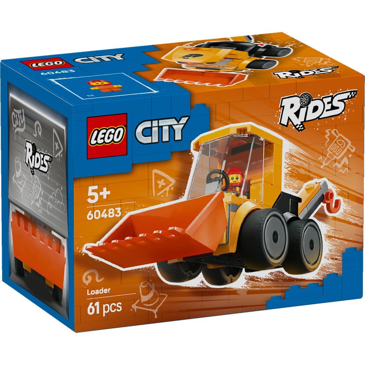 LEGO CITY VEHICULE INCARCATOR DE CONSTRUCTII 60483