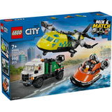 LEGO CITY AVION AUTOSPECIALA DE SERVICE SI AEROGLISOR IN VERSIUNI ADAPTATE 60505