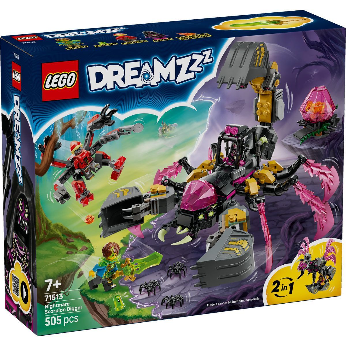 LEGO DREAMZZZ EXCAVATOR SCORPION DE COSMAR 71513