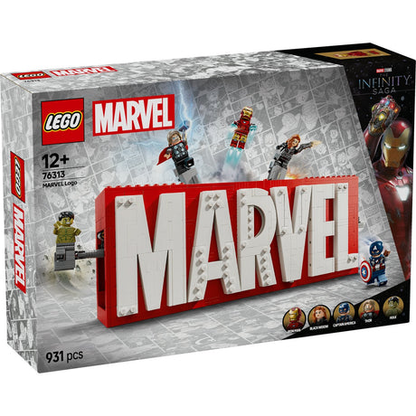 LEGO SUPER HEROES SIGLA SI MINIFIGURINE MARVEL 76313