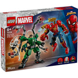 LEGO MARVEL BATALIA ROBOTILOR OMUL PAIANJEN VS DOC OCK 76338