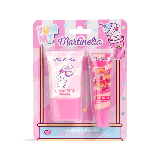 MARTINELIA YUMMY SET CREMA DE MAINI SI BALSAM DE BUZE