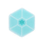 CUTIE SNACK HEXAGON SNACKLE 6 COMPARTMENTE, MELII, BLUE