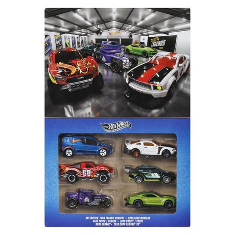 HOT WHEELS LEGENDS SILVER SERIES LEGENDS SET 6 MASINUTE METALICE