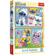 PUZZLE TREFL 2X70 STITCH NU EXISTA PLICTISEALA CU STITCH