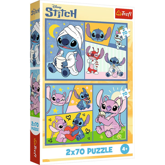 PUZZLE TREFL 2X70 STITCH NU EXISTA PLICTISEALA CU STITCH