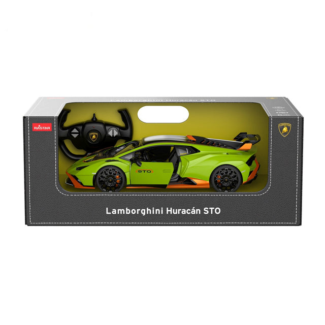 MASINA CU TELECOMANDA LAMBORGHINI HURACAN STO VERDE SCARA 1 LA 14