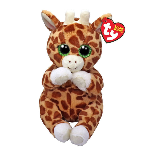 PLUS TY 15CM BEANIE BELLIES TIPPI GIRAFA