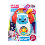 WINFUN PLAYER MUZICAL PORTABIL PENTRU BEBELUSI