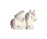 FARFURIE COMPARTIMENTATA DIN SILICON CU VENTUZA, MELII LUXE, UNICORN