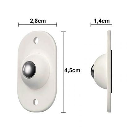Set 16 Role Mobilier 360° | EasyRoll - vivimall.ro