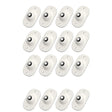 Set 16 Roti Autoadezive Universale, Vivimall, pentru Mutat Mobila, Rotire 360 de Grade, Usor de Montat, ABS, 4.5x2.8x1.4 cm, Alb - vivimall.ro
