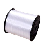 Panglica pentru Baloane, Vivimall, Rola de 200 de Metri, din Rafie, Alba - vivimall.ro